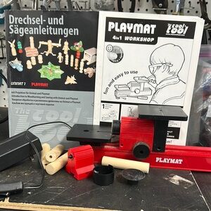 4-in-1 Workshop Red and Black Set